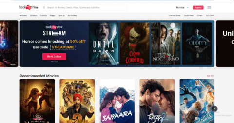 bookmyshow bookmyshow